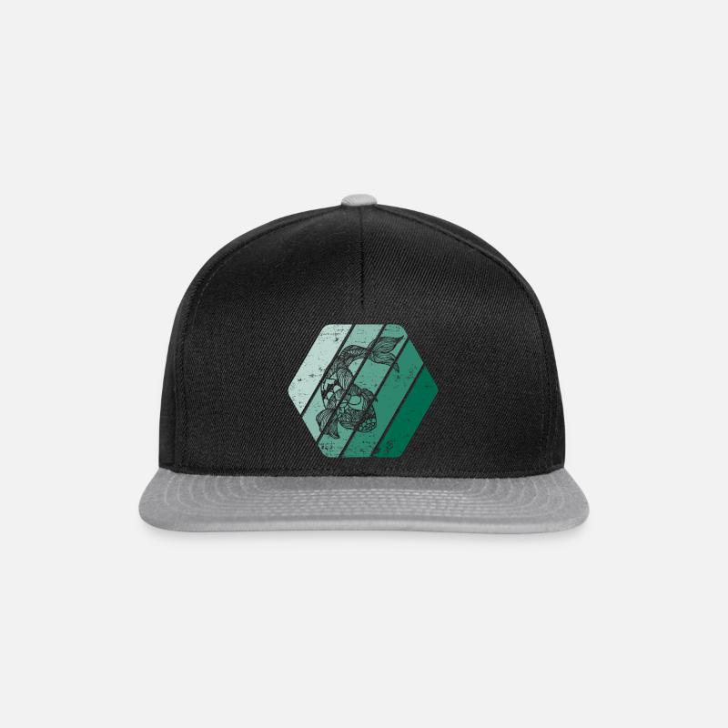 Koi - Snapback Cap - Schwarz/Grau