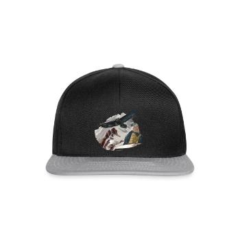 Bartgeier Dagmar Recka Bavaria Wally - Snapback Cap - Schwarz/Grau - Vorne