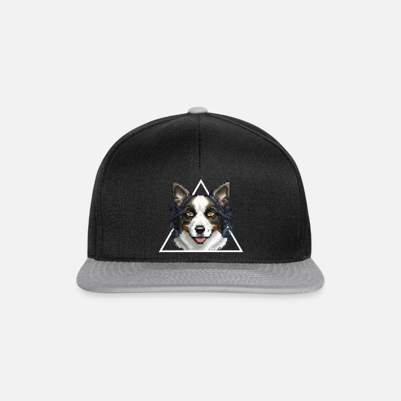 Luna - Snapback Cap - Schwarz/Grau