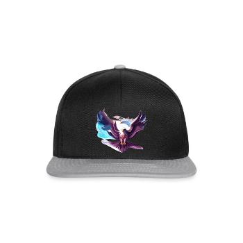 Chrom Adler - Snapback Cap - Schwarz/Grau - Vorne