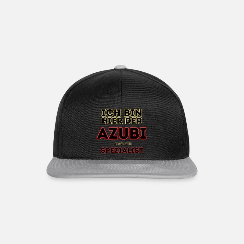 I am a trainee specialist - Snapback Cap - black/grey
