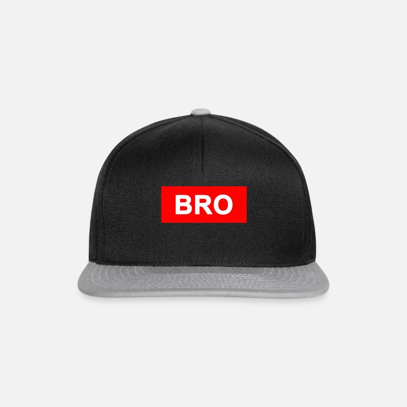 Bro - Snapback Cap - black/grey