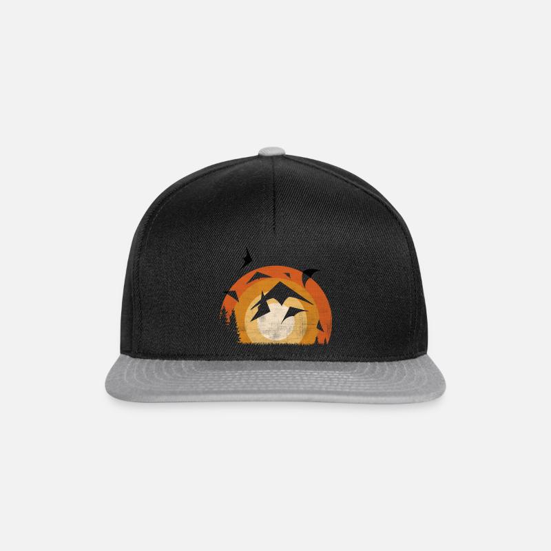 Stunt kite - Snapback Cap - black/grey