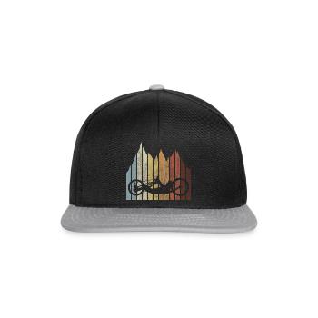 Handbike Mountain - Snapback Cap - Schwarz/Grau - Vorne