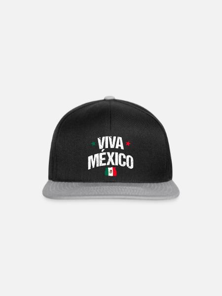 Mexican Mexico - Snapback Cap - Schwarz/Grau