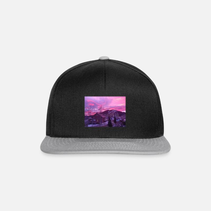 Imagine sky - Snapback Cap - Schwarz/Grau