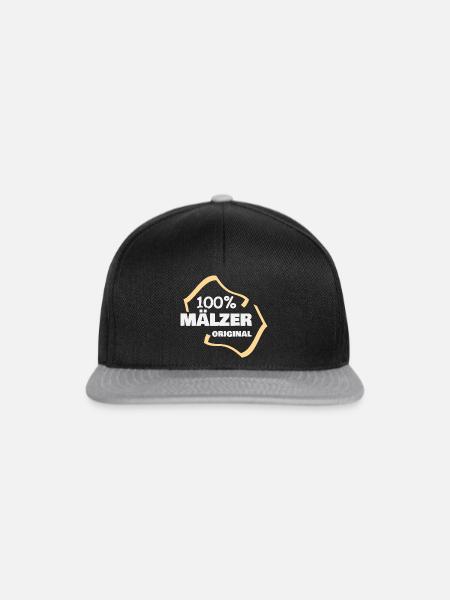 Arbeit Maelzer - Snapback Cap - Schwarz/Grau