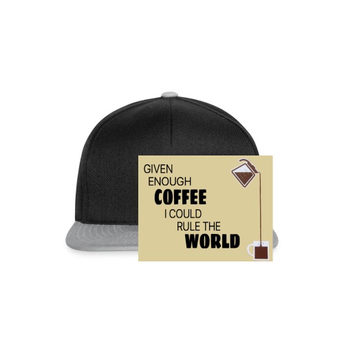 Coffee Champion - Snapback Cap