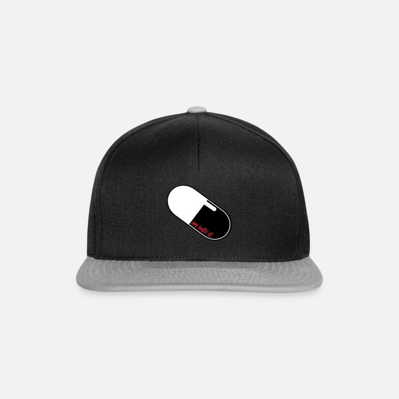 Chase Atlantic In Lyric Pille - Snapback Cap - Schwarz/Grau