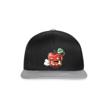 Apple - Snapback Cap - black/grey - Front