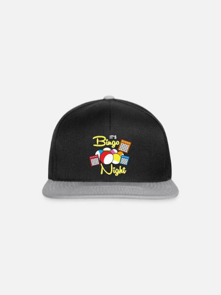 Bingo - Snapback Cap - Schwarz/Grau