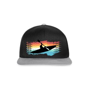 Kayak - Snapback Cap - Schwarz/Grau - Vorne