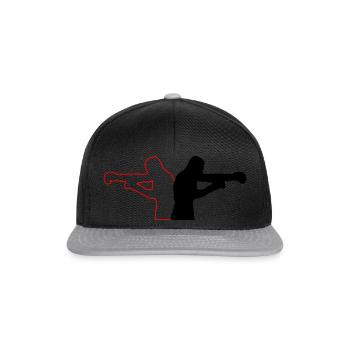 Boxing - Snapback Cap - Schwarz/Grau - Vorne