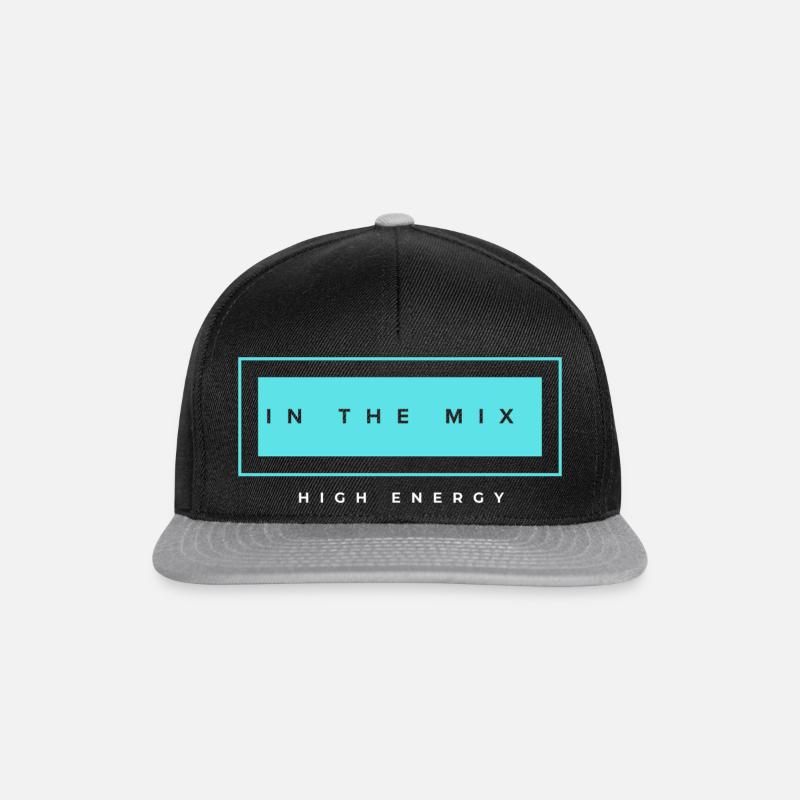 Bauform17 - Snapback Cap - Schwarz/Grau