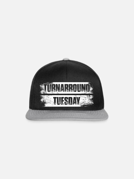 Turnarround tuesday Aktienmarkt Börse Trader - Snapback Cap - Schwarz/Grau