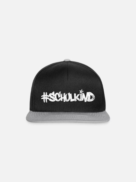 Schulkind - Snapback Cap - Schwarz/Grau