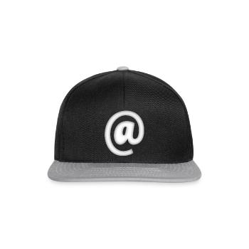 à - Casquette snapback - noir/gris - Devant