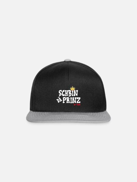 Koeln Schbin dae Prinz op Tour - Snapback Cap - Schwarz/Grau