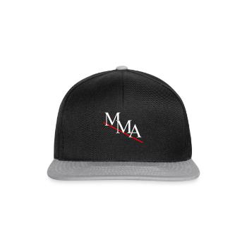 MMA - Casquette snapback - noir/gris - Devant