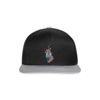Spiel mehr - Snapback Cap - Schwarz/Grau - Vorne