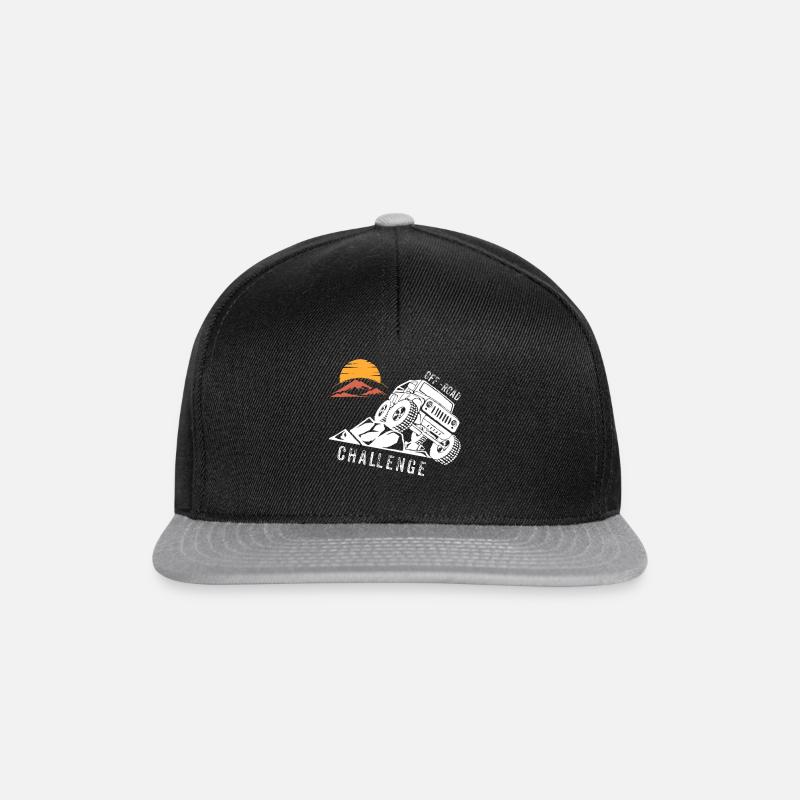 Off Road - Snapback Cap - black/grey