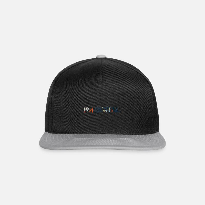 I m digital - Snapback Cap - Schwarz/Grau