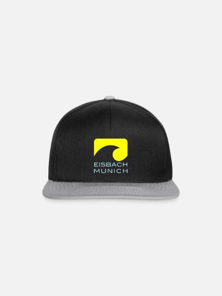 Munich Eisbach - Snapback Cap - Schwarz/Grau