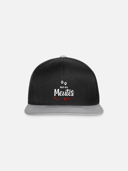 Nacht der Packungen - Snapback Cap - Schwarz/Grau