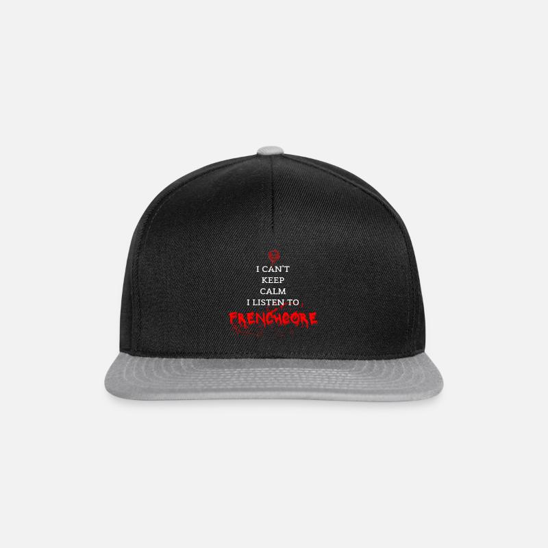I can't - Casquette snapback - noir/gris