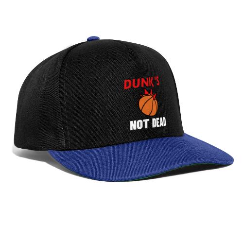 DUNK'S NOT DEAD ! (basketball, punk) - Jeux de mot - Casquette snapback