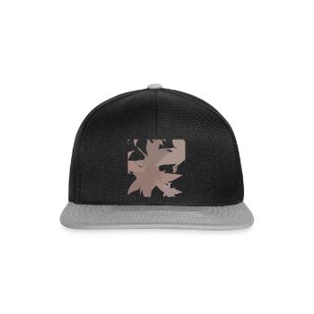 autumn leaves - Snapback Cap - black/grey - Front