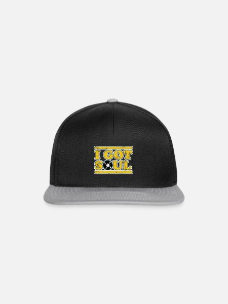 I got Soul - Snapback Cap - Schwarz/Grau