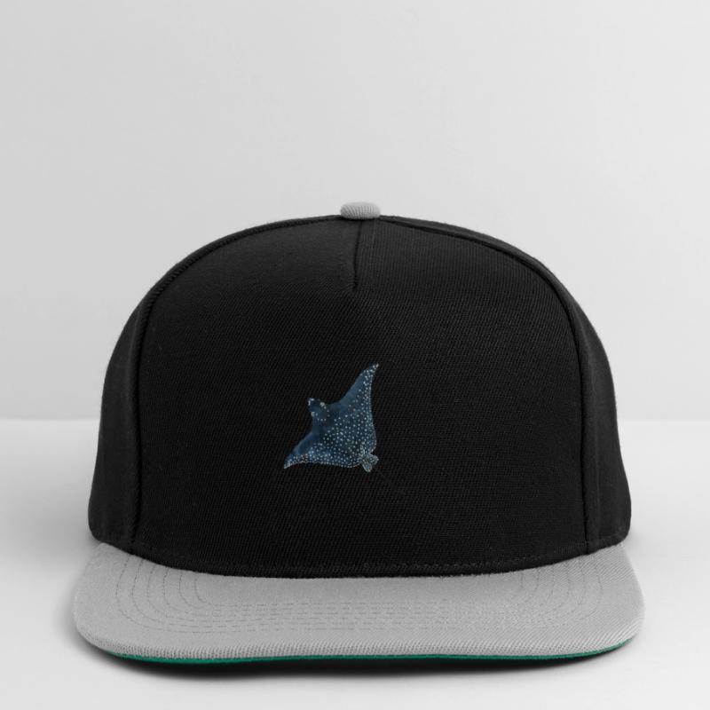 Rays Eagle Rays Stingrays Reef Diving Snapback Cap