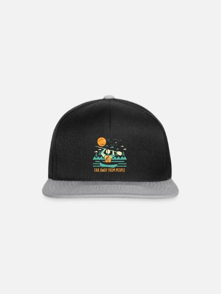 Kanu - Snapback Cap - Schwarz/Grau