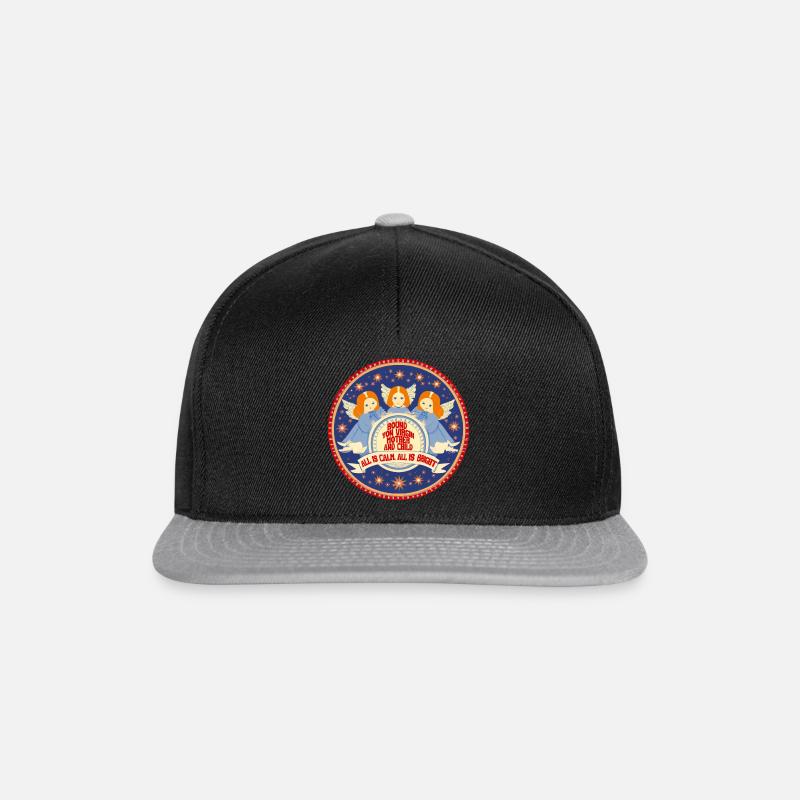 Holy Night - Snapback Cap - Schwarz/Grau