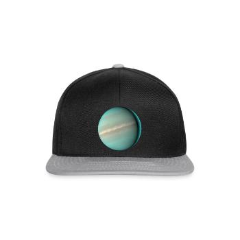Planète Uranus - Casquette snapback - noir/gris - Devant