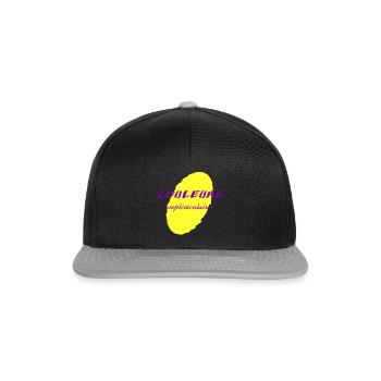 Couleurs complementaires 3 - Casquette snapback - noir/gris - Devant