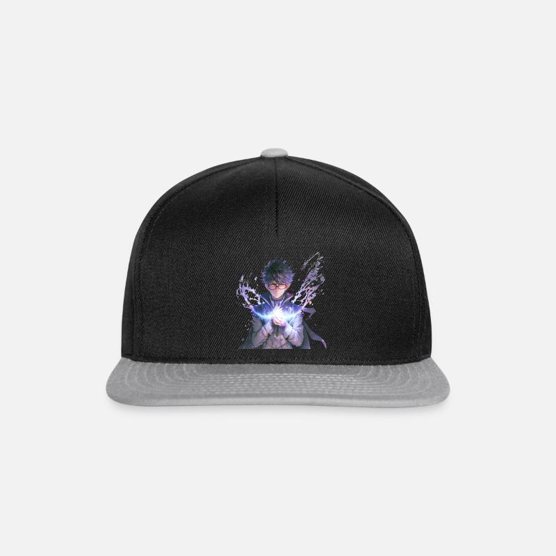 Apprenti sorcier Mage de feu - Casquette snapback - noir/gris