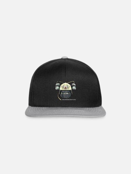 Brandbekämpfung 2 - Snapback Cap - Schwarz/Grau
