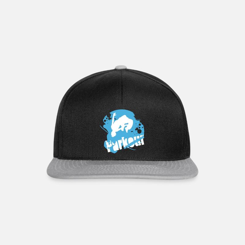 Parkour - Casquette snapback - noir/gris