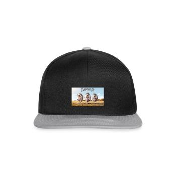 Namaste - Snapback Cap - Schwarz/Grau - Vorne
