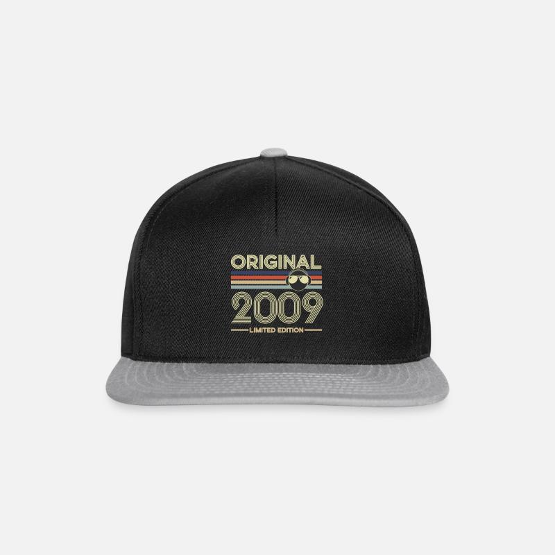 2009 - Snapback Cap - black/grey