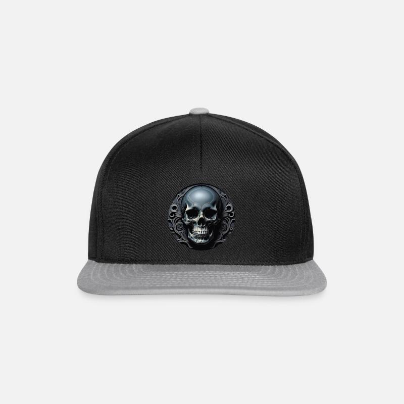 In the dark - Snapback Cap - Schwarz/Grau