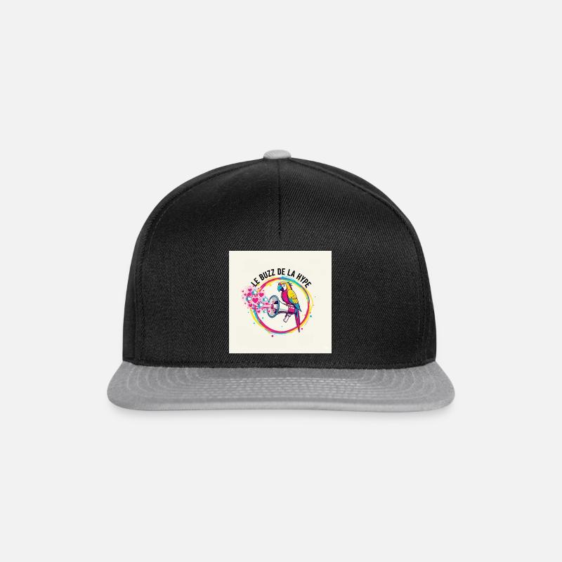 Parrot Buzz - Snapback Cap - black/grey
