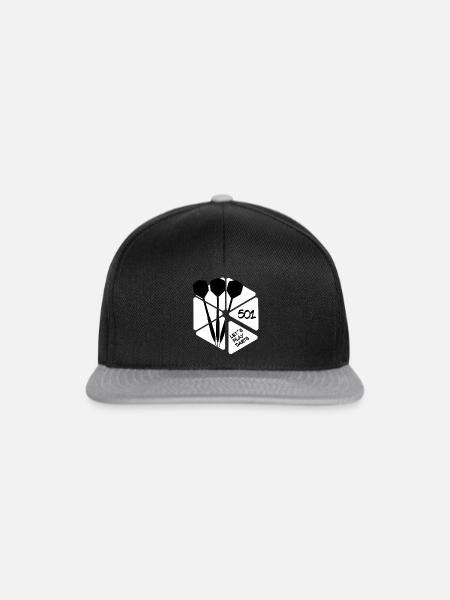 Let´s Play Darts - Snapback Cap - Schwarz/Grau