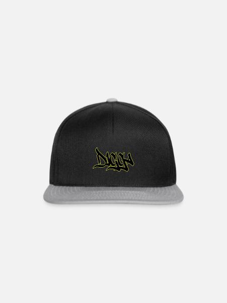 Digga - Snapback Cap - Schwarz/Grau