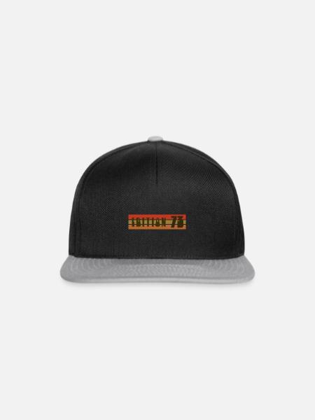 EDITION 73 - Snapback Cap - Schwarz/Grau