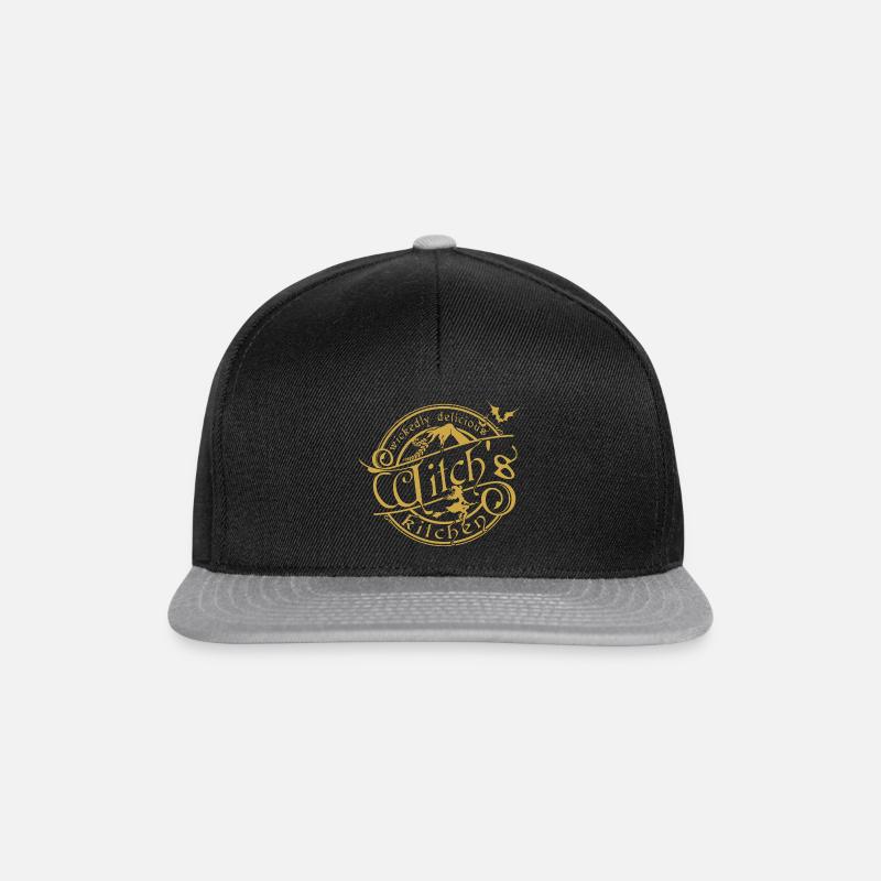 Hexenküche - Snapback Cap - Schwarz/Grau