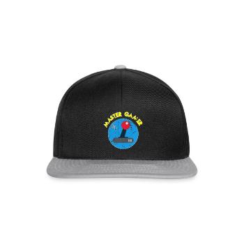 Gamer - Casquette snapback - noir/gris - Devant