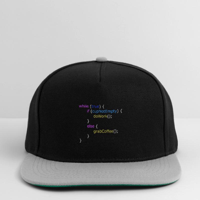 Nerd software computer scientist programmer design Snapback Cap